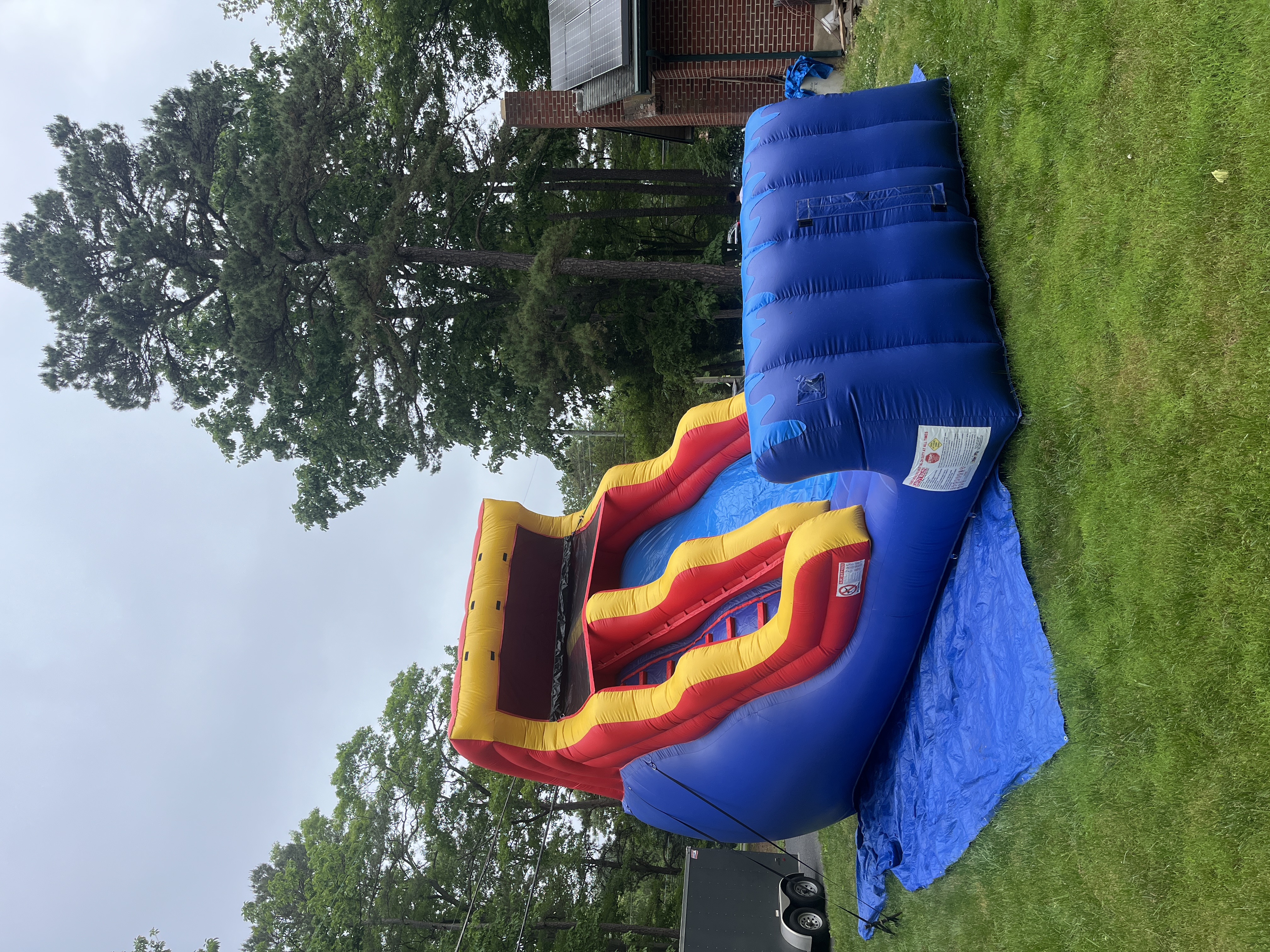 18ft Double Drop Wet/Dry Slide 2