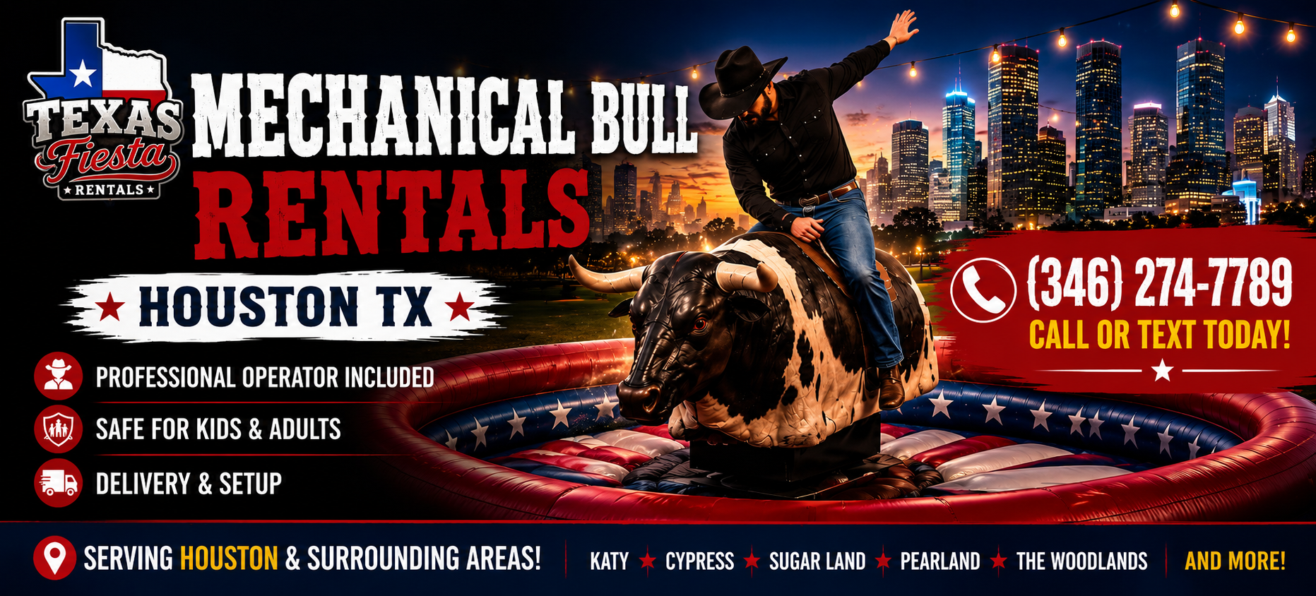 Mechanical Bull Rentals Houston TX