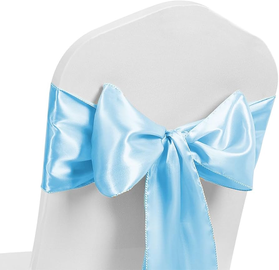 Ocean Blue Chair Sashes