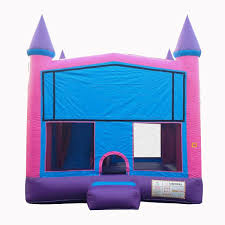 Basic Purple & Pink Modular Castle w/ B-Ball Hoop - Large 