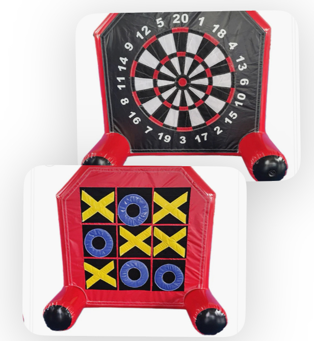 2-N-1 Game Darts/Tic Tac Toe