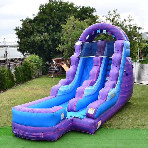 15ft Cotton Candy Mega Slide