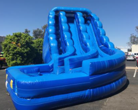 22ft Blue crush Double lane water slide rental