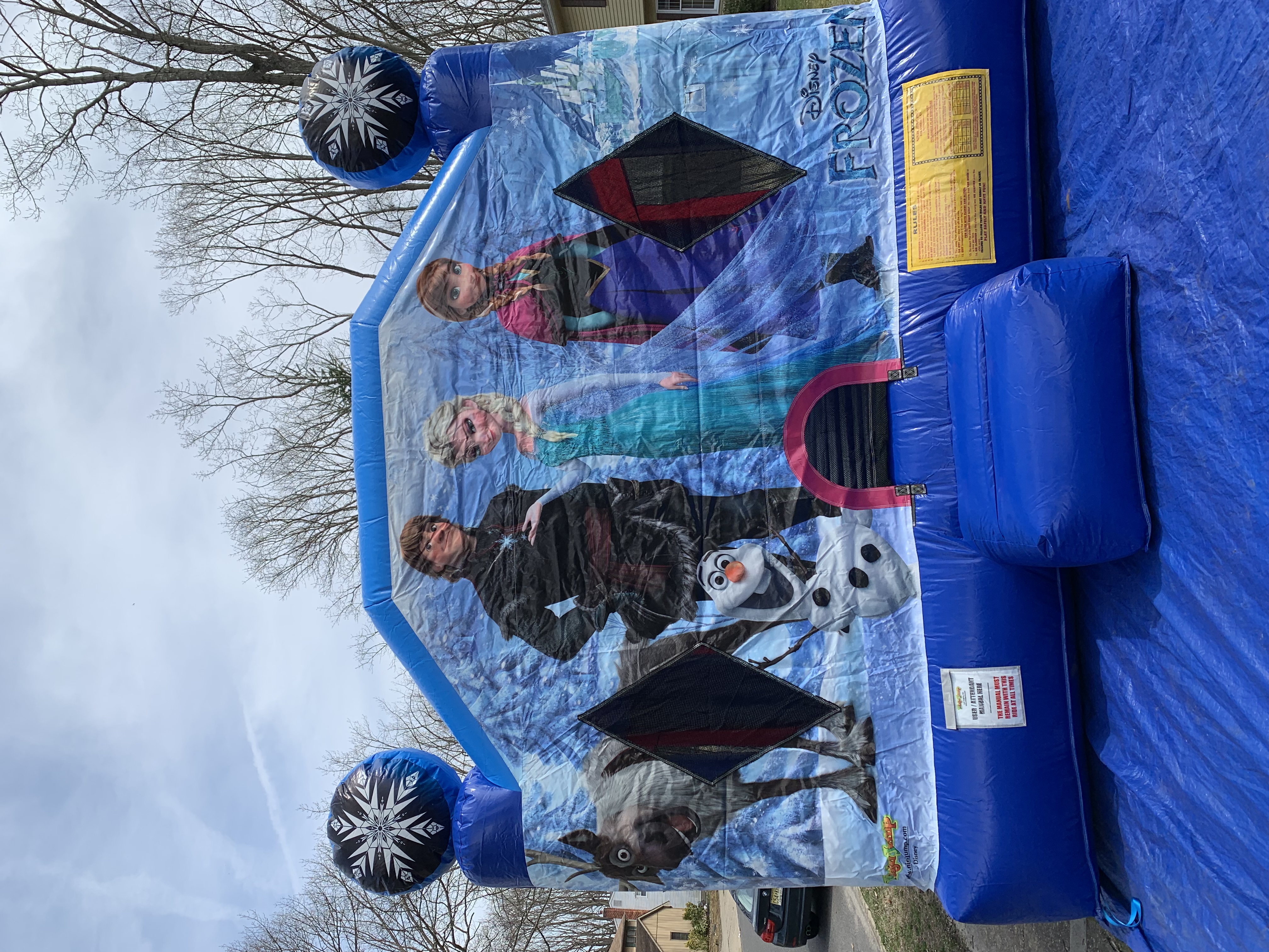 Frozen Bounce House