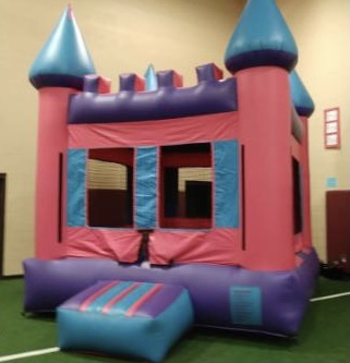 Pink & Purple Bounce House 