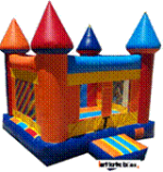 Crayon Castle Bounce House 