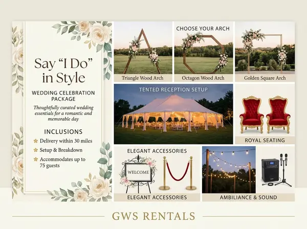 "I Do" Wedding Package