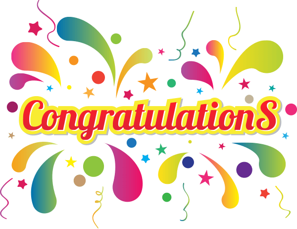 Congratulations banner in San Antonio