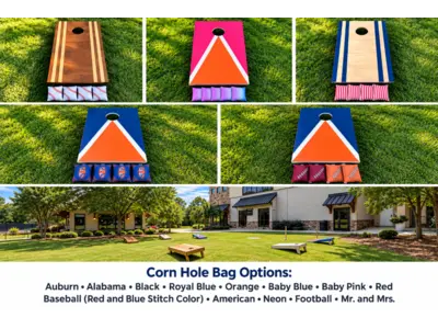 Wooden Corn Hole in Valley