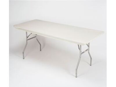 Ivory Elastic Table Cover