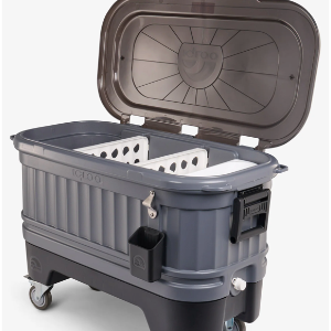 Igloo Party Bar Rolling Cooler - 125 Qt in Ocean Ridge