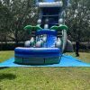 22′ Blue Tsunami Waterslide #216B in lake nona