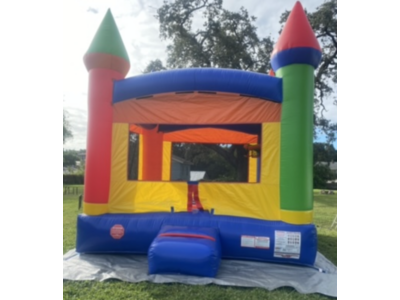  Rainbow Castle Bounce House 