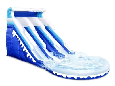 Arctic Rush Dual Lane Water Slide in Molino
