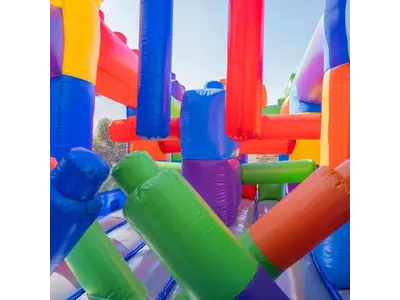 20' Block Party Obstacle Course in Nashville