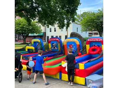 Inflatable Basketball Game