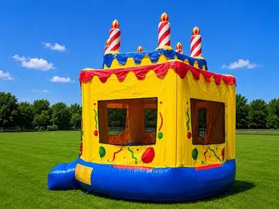 Birthday Cake Bounce House in Oklahoma City