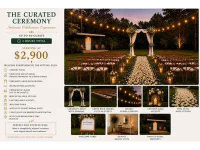 Intimate Celebration Experience-Jupiter Farms in Lake Park