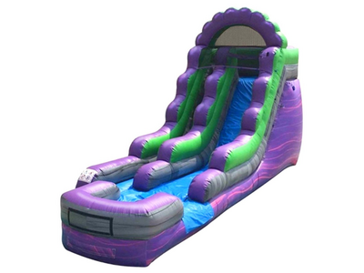 16ft Purple Marble Slide