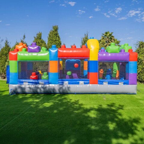 20' Block Party Obstacle Course in Nashville