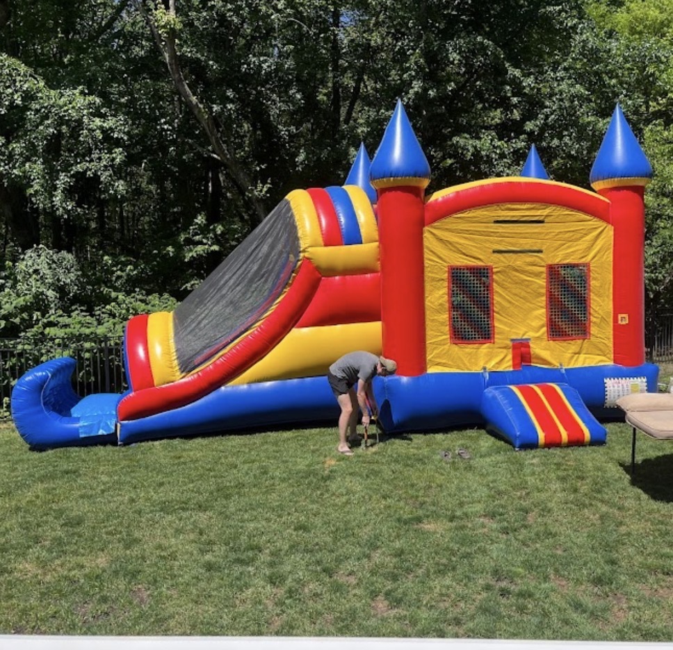 Castle Bounce Slide Combo in Sewell