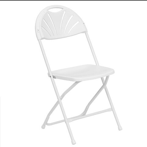 Fan Back Folding Chair in Ferndale