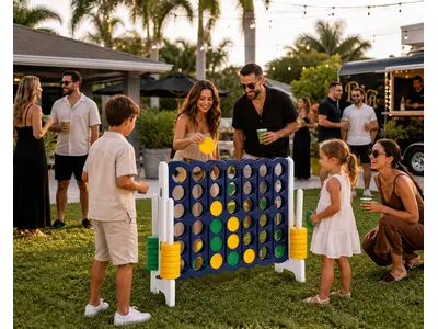 Jumbo Connect Four Game in Jupiter Inlet Colony