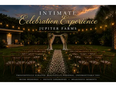 Intimate Celebration Experience-Jupiter Farms in Lake Park