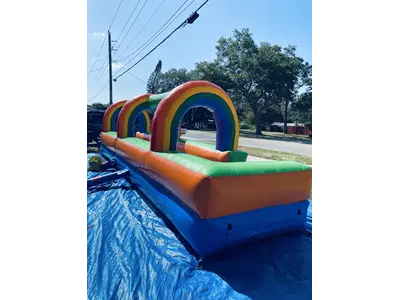 Rainbow Inflatable Slip n Slide in BRADENTON