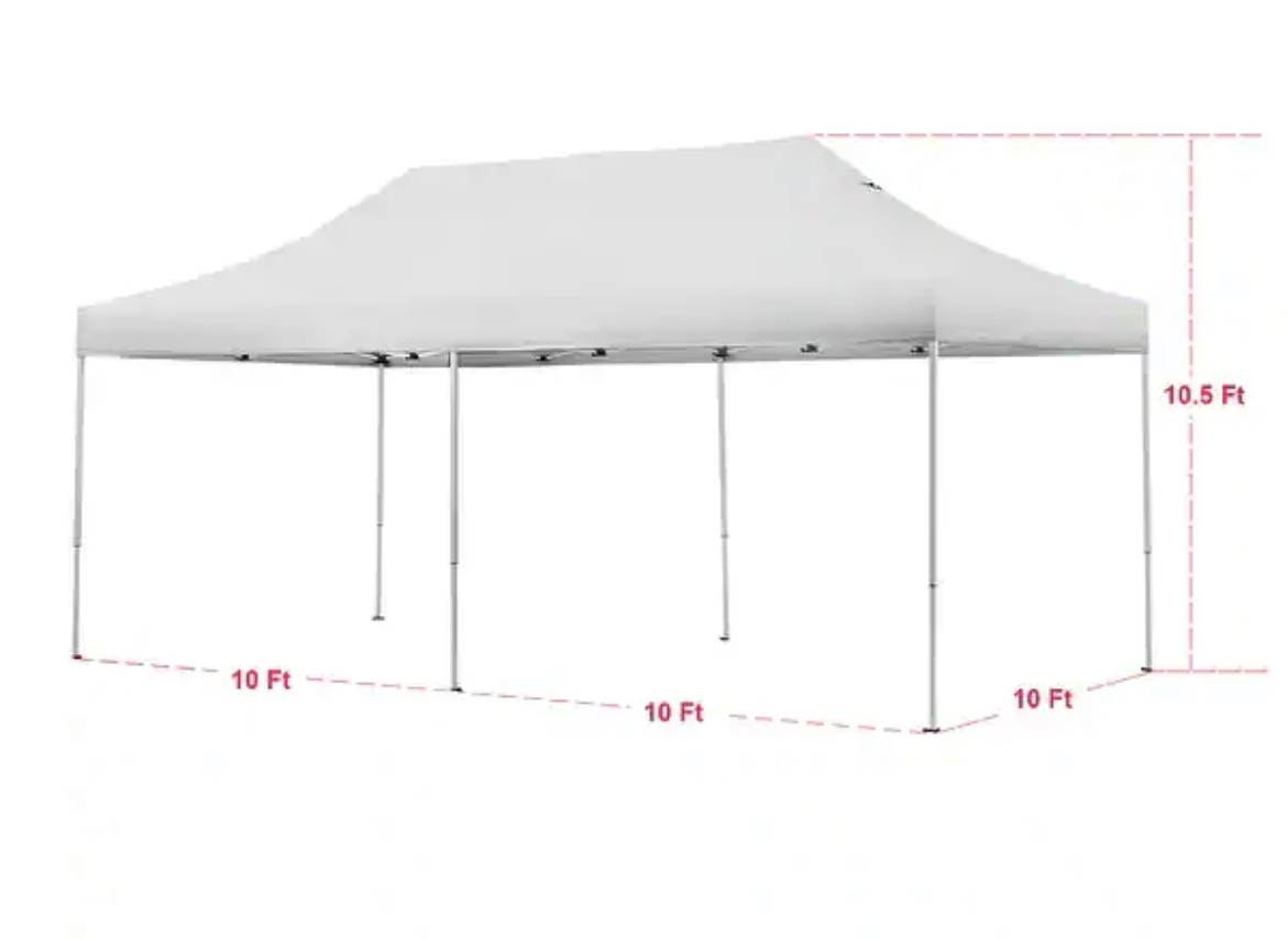 Pop Up Tents 10'x20' in Hazelton