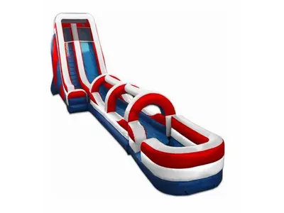 #304 Red white blue Slide w slip in San Antonio
