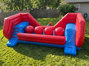 Wipeout Big Red Ball Game