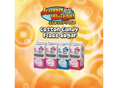 Cotton Candy Floss Sugar in Tuskegee