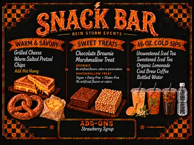 Snack Bar by Rein Storm Events - Mobil Food Cart in Lantana