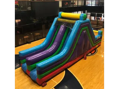 Rock Climbing & Double Slide 30' Dry Obstacle Course #335 in Windermere