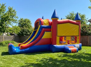Red/Yellow/Blue Combo (Single Lane, Slide & Hoop)