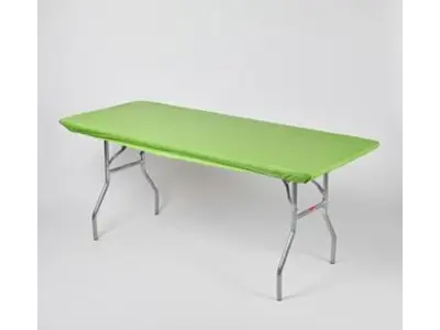 Lime Green Elastic Table Cover