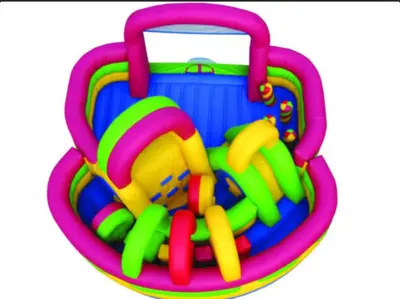 Bouncer Maze Combo #212 in winter garden