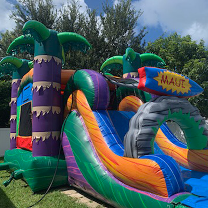 15' Maui, Bounce House, Slide &  Pool #268W in college park