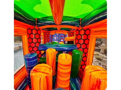 Jungle Paradise Wet/Dry 54’ long 200 max weight per rider. in Oakley