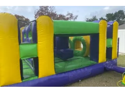 Green Machine Obstacle Course in Springhills