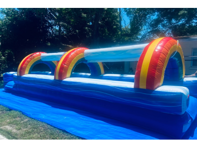 Blue Marble Rainbow Slip N Slide