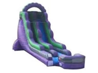13.6' Ft H Purple Marble Waterslide in Marlton