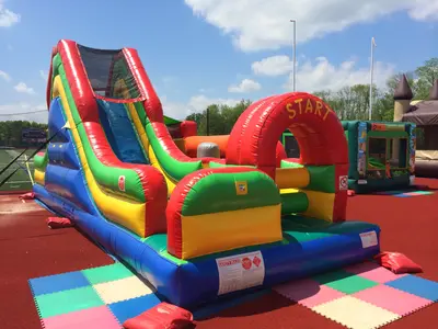 Play Land Obstacle Course in Media