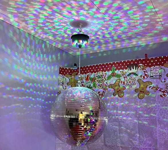 Disco ball in Raritan