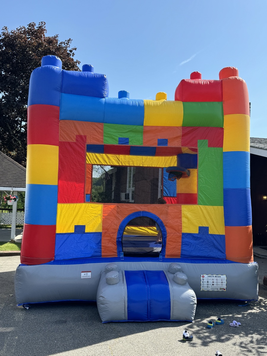 Lego Bounce House in castleton
