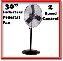 Outdoor Fan in winter garden
