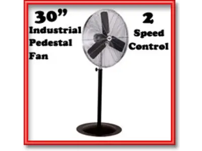 Outdoor Fan in winter garden