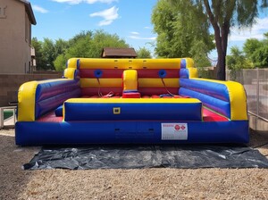 Bungee Run & Joust Combo