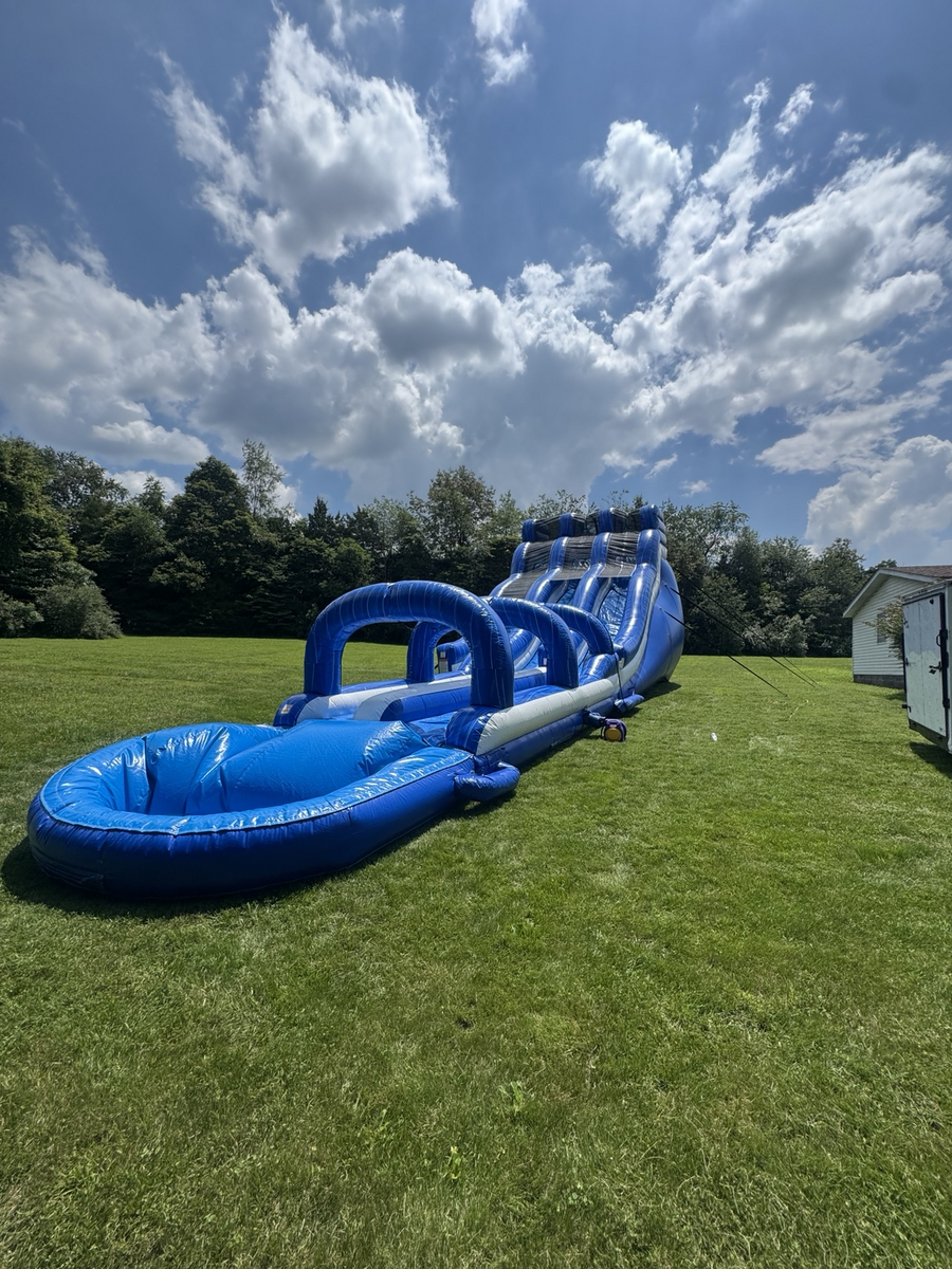 55ft Dual Lane Water Slide in Winchester
